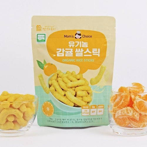 Bánh Gạo Lứt Hữu Cơ Bổ Sung Lợi Khuẩn Hình Que Mom'S Choice - Ảnh 2