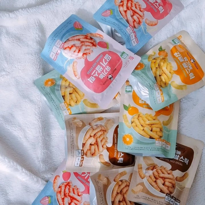 Bánh Gạo Lứt Hữu Cơ Bổ Sung Lợi Khuẩn Hình Que Mom'S Choice - Ảnh 5