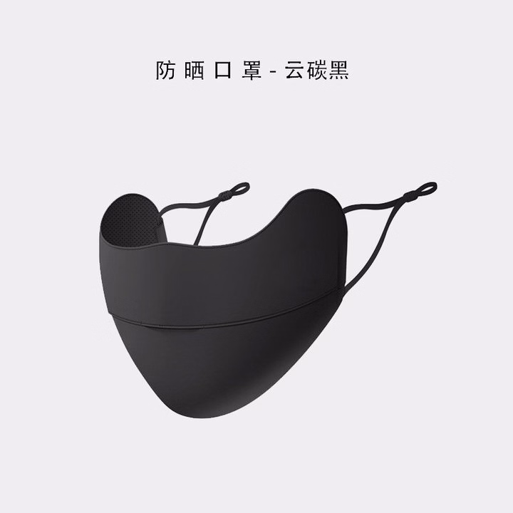 Khẩu Trang Chống Tia Uv98% Vải Lụa Băng Che Gò Má Ngăn Nám Quai Đeo Mềm Mại Thoải Mái - Gdn - Ảnh 4