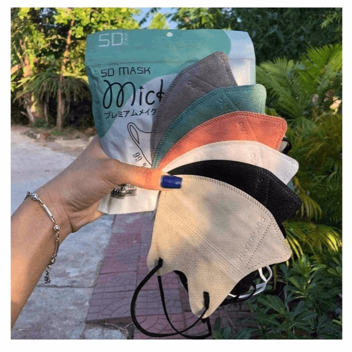 Combo 500 Cái Khẩu Trang 5D Duy Khánh Kháng Khuẩn, Ngừa Bụi Mịn Nhiều Màu Túi Zip Ctb153 – Bechip - Ảnh 2