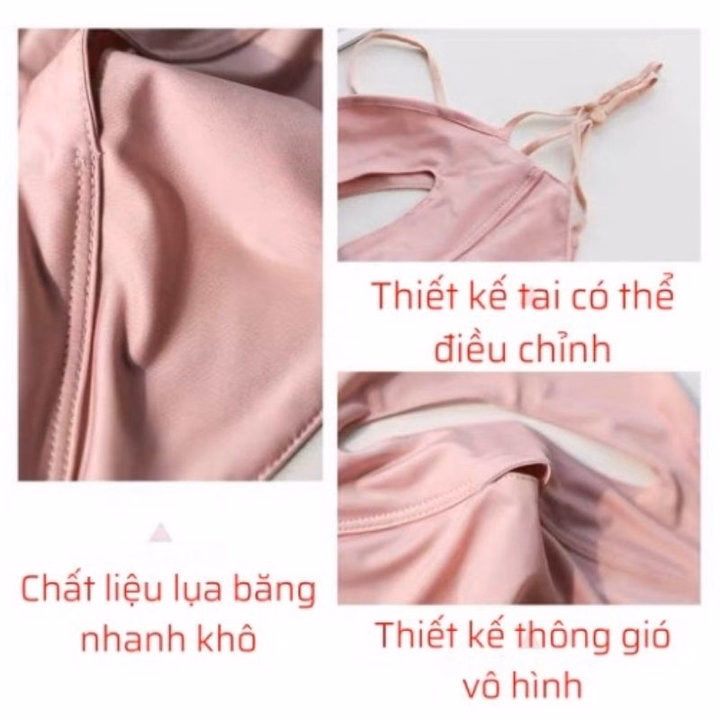 Khẩu Trang Vải Kín Mặt Chống Tia Uv Chống Nắng Upf 50+ - Su Clothing - Ảnh 8