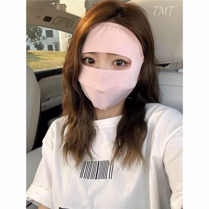 Khẩu Trang Vải Kín Mặt Chống Tia Uv Chống Nắng Upf 50+ - Su Clothing - Ảnh 9