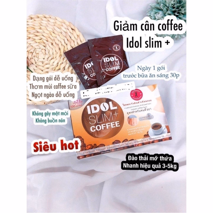 Cà Phê Giảm Cân Idol Slim Coffee Cafe - Slim - Ảnh 4