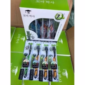 Hộp 30 Cái Bàn Chải Đánh Răng Bossi Hàn Quốc - Su