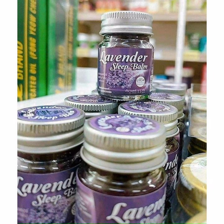 Dầu Cù Là Giúp Ngủ Ngon Lavender Sleep Balm Thái Lan - Gdn - Ảnh 2