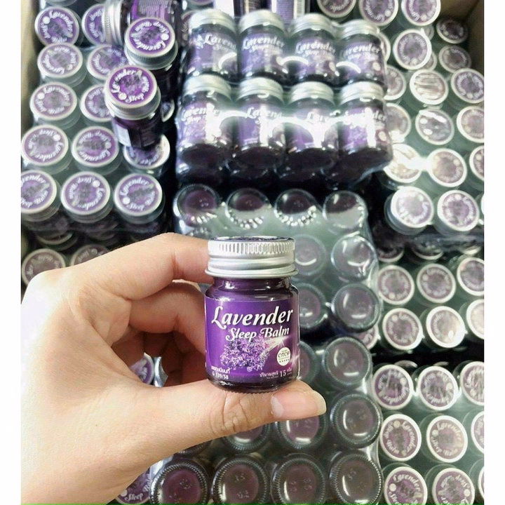 Dầu Cù Là Giúp Ngủ Ngon Lavender Sleep Balm Thái Lan - Gdn - Ảnh 5