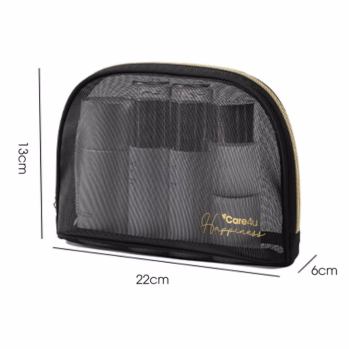 Túi Đựng Mỹ Phẩm Cao Cấp Care4U 22X6X13 Cm - Ảnh 3