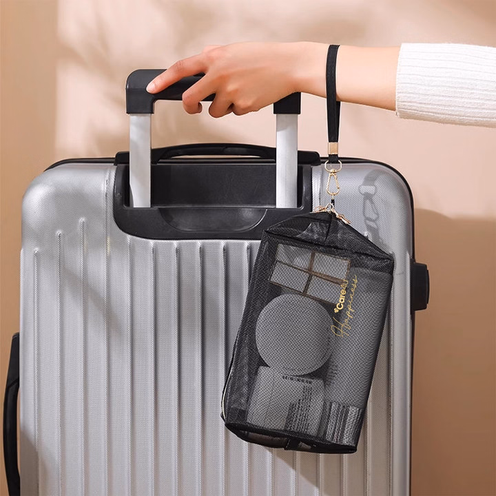 Túi Đựng Mỹ Phẩm Cao Cấp Care4U 18X9X12 Cm - Ảnh 5