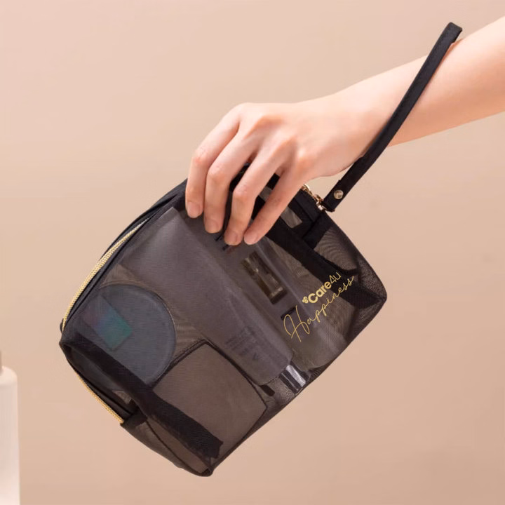 Túi Đựng Mỹ Phẩm Cao Cấp Care4U 18X9X12 Cm - Ảnh 3