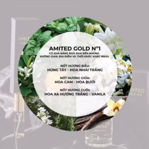 Nước Hoa Amited Gold N°1 - Sang Trọng, Lịch Lãm