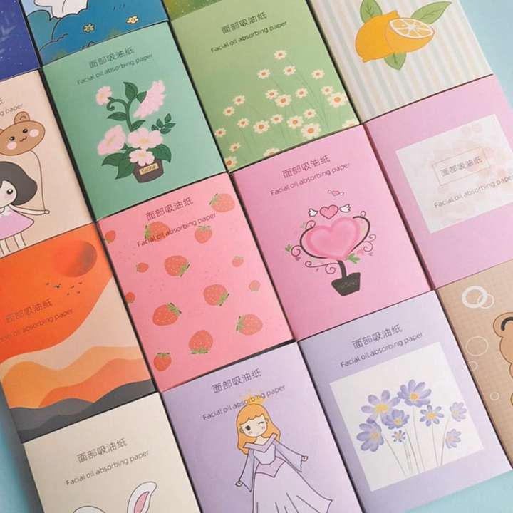 Giấy Thấm Dầu Da Mặt Gói 50 Tờ - Ảnh 4