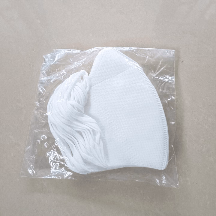 Combo 500 (50 Gói) Cái Khẩu Trang 5D Màu Trắng Túi Bóng Ctb674- Bechip - Ảnh 5