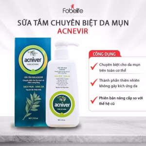 Sữa Tắm Chuyên Biệt Cho Da Mụn Acnevir - Santafa