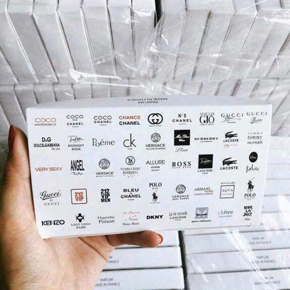 Set 20 Chai Nước Hoa Mini Đến Từ Tất Cả Các Thương Hiệu Nổi Tiếng Kt1 - Ảnh 4