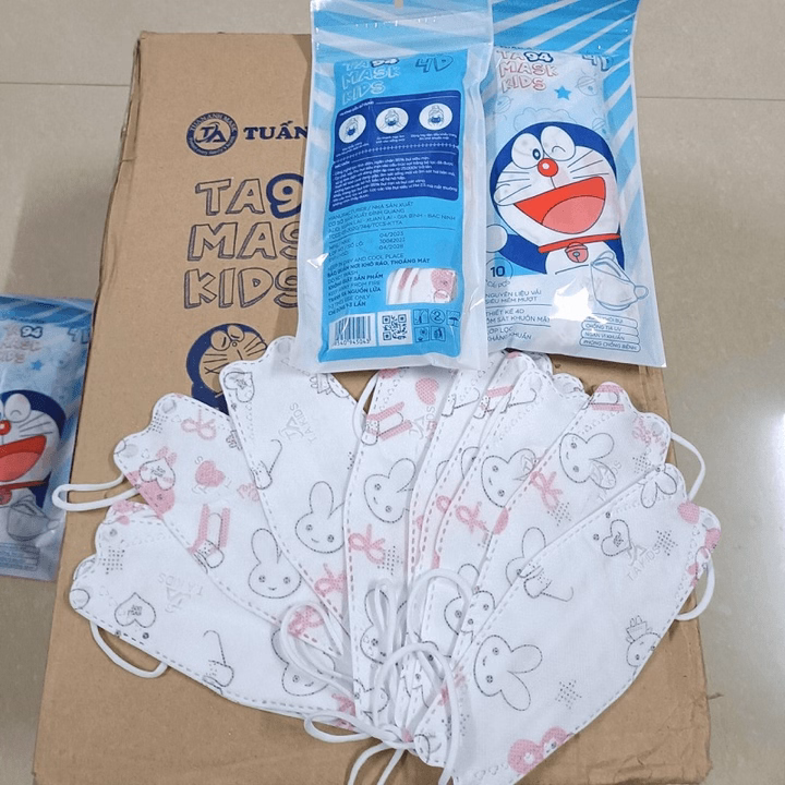 Combo 50 Cái Khẩu Trang Kf94 Cho Bé Từ 2 – 10 Tuổi Kháng Khuẩn, Ngừa Bụi Mịn 99% Ctb676 - Bechip - Ảnh 6