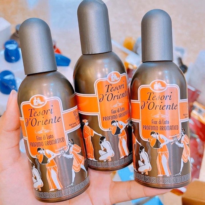 Xịt Thơm Body Hương Hoa Sen Hương Thơm Ngọt Ngào Quyến Rũ,Nước Hoa Ý Tesorid' Oriente - Su - Ảnh 3
