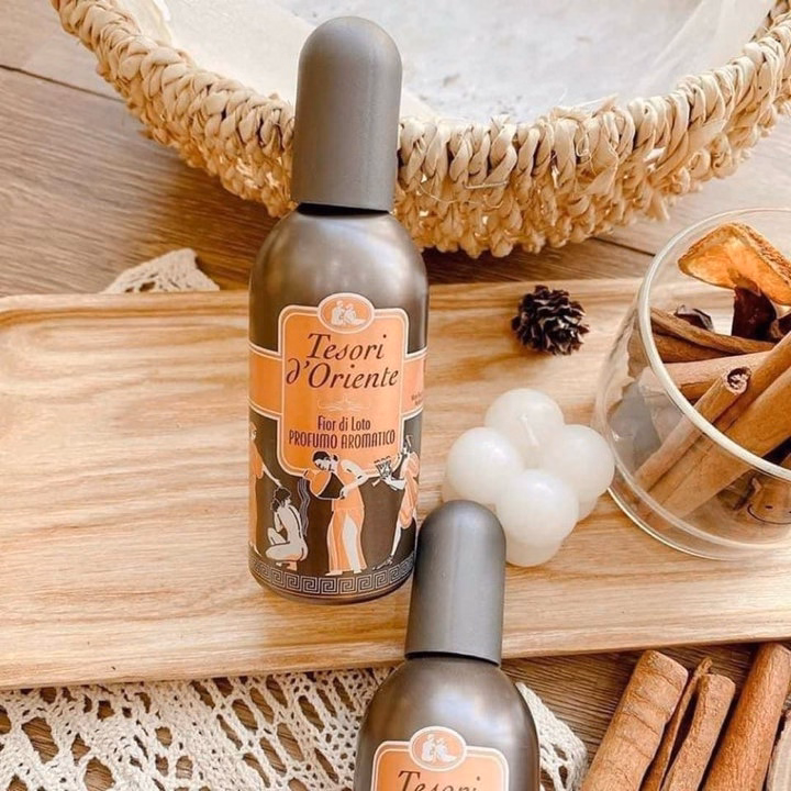 Xịt Thơm Body Hương Hoa Sen Hương Thơm Ngọt Ngào Quyến Rũ,Nước Hoa Ý Tesorid' Oriente - Su - Ảnh 4