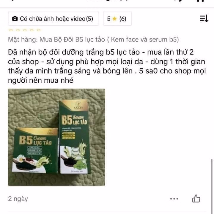 Combo Face Và Serum B5 Lục Tảo - Yskin - Ảnh 10