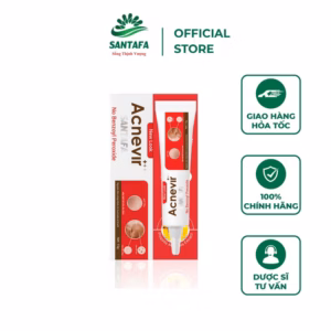Kem Giảm Mụn Cám Mụn Đầu Đen Acnevir Santafa Tuýp 15Gr - Santafa