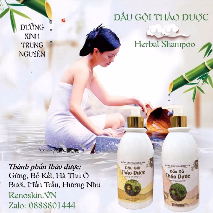 Dầu Xả Thảo Dược Herbal Conditioner Dưỡng Sinh Trung Nguyên - Ảnh 3