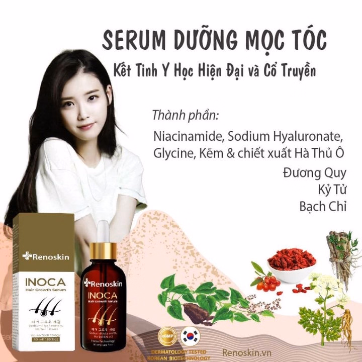 Serum Giảm Rụng Tóc Inoca Renoskin - Ảnh 3