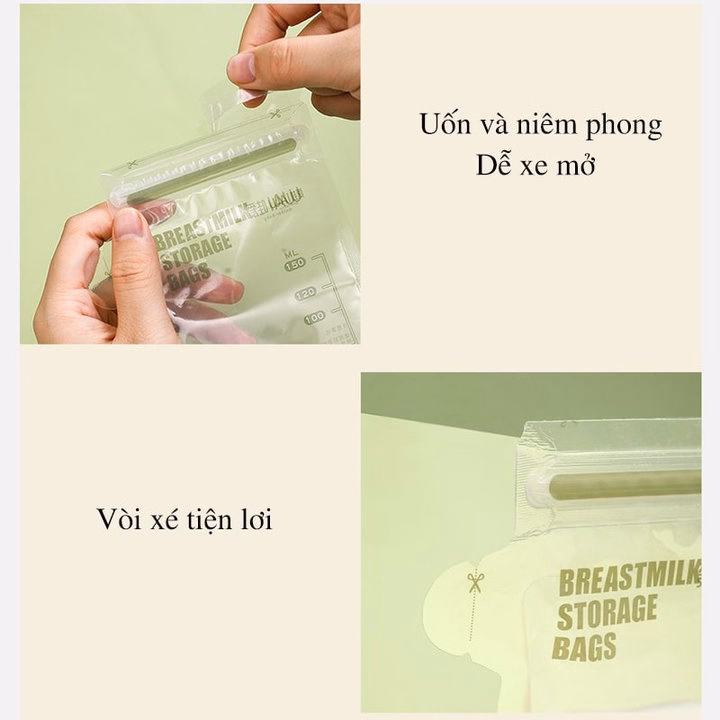 Túi Trữ Sữa Mẹ Wai 200Ml Hộp 30 Túi 00243 - Lady'S Passion - Ảnh 8