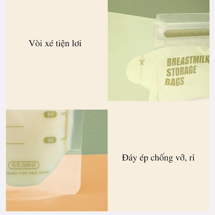 Túi Trữ Sữa Mẹ Wai 200Ml Hộp 30 Túi 00243 - Lady'S Passion - Ảnh 10