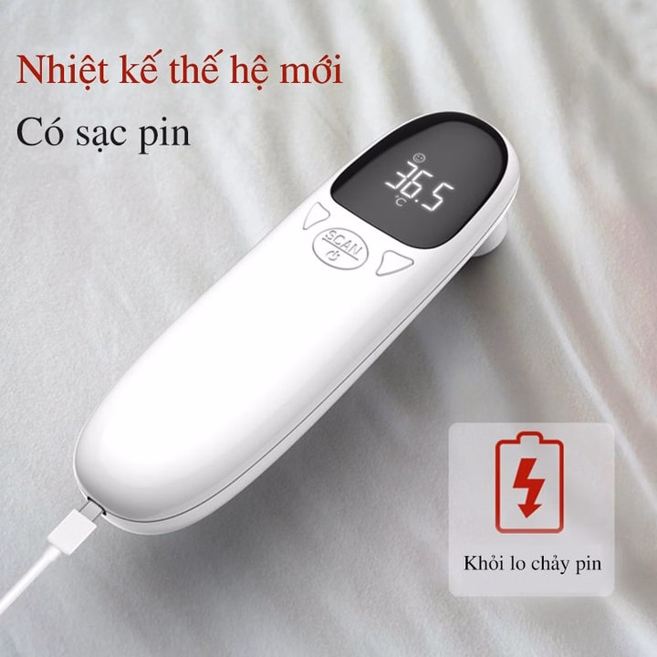 Nhiệt Kế Hồng Ngoại Thế Hệ Mới Có Sạc Điện 55841 - Lady'S Passion - Ảnh 7