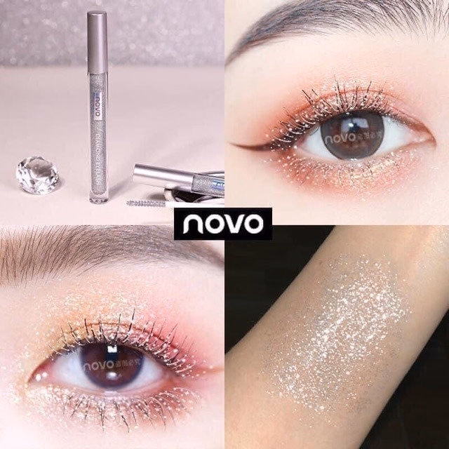 Chuốt Mi Nhũ Kim Tuyến Diamond Eyelash Novo - Gdn - Ảnh 3