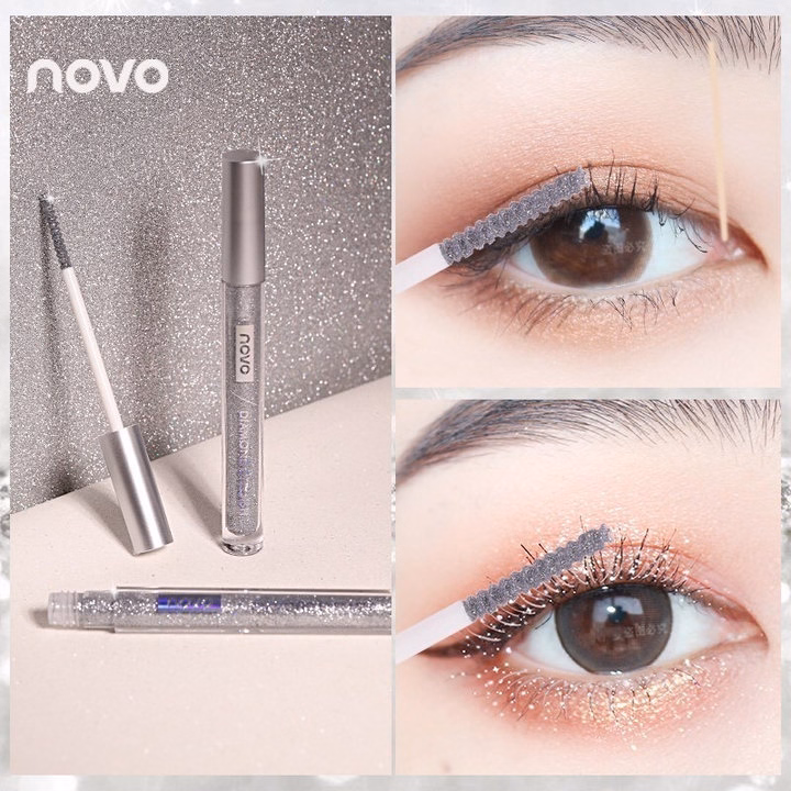 Chuốt Mi Nhũ Kim Tuyến Diamond Eyelash Novo - Gdn