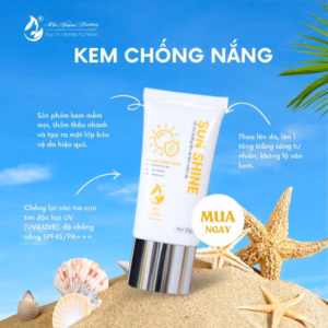 Kem Chống Nắng Sun Shine 50G - Mộc Thiên Hương