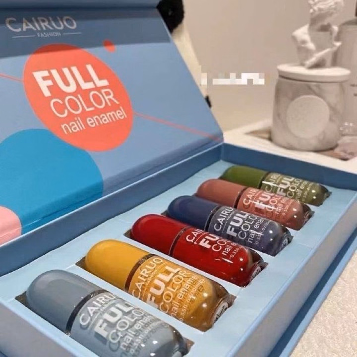 Set 6 Lọ Sơn Móng Cairuo Mix Màu - Gdn - Ảnh 4