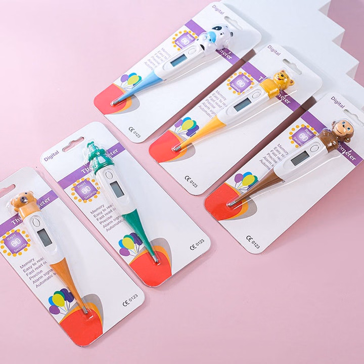 Nhiệt Kế Điện Tử Đầu Mềm Hình Thú Chống Nước, Không Có Thủy Ngân An Toàn Tuyệt Đối Cho Trẻ Em 55927 - Lady'S Passion - Ảnh 5