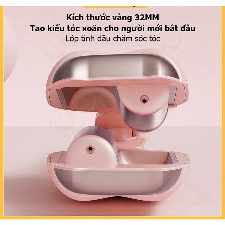 Máy Uốn Tóc Xoăn Sóng Nước Đầu Mèo - Gdn - Ảnh 5