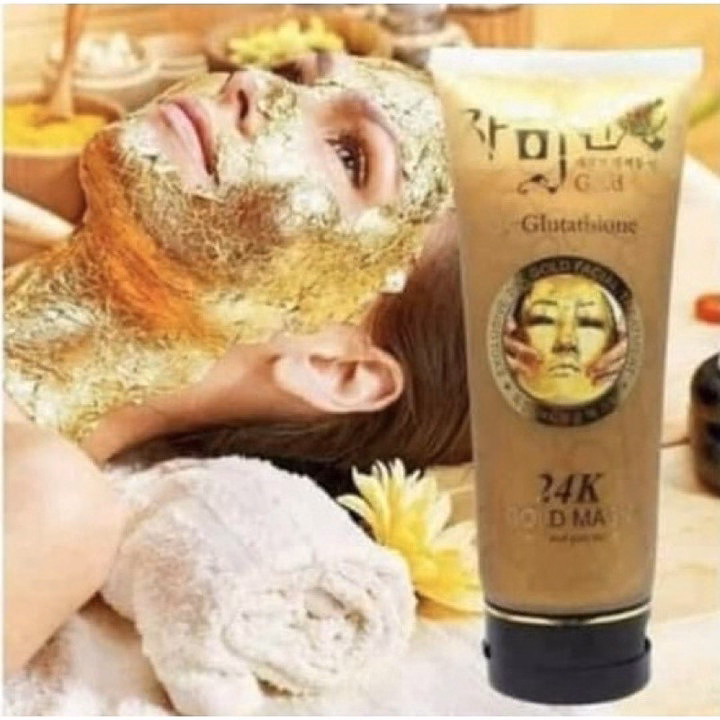 Mặt Nạ Vàng Collagen Tinh Chất 24K - Gdn - Ảnh 2