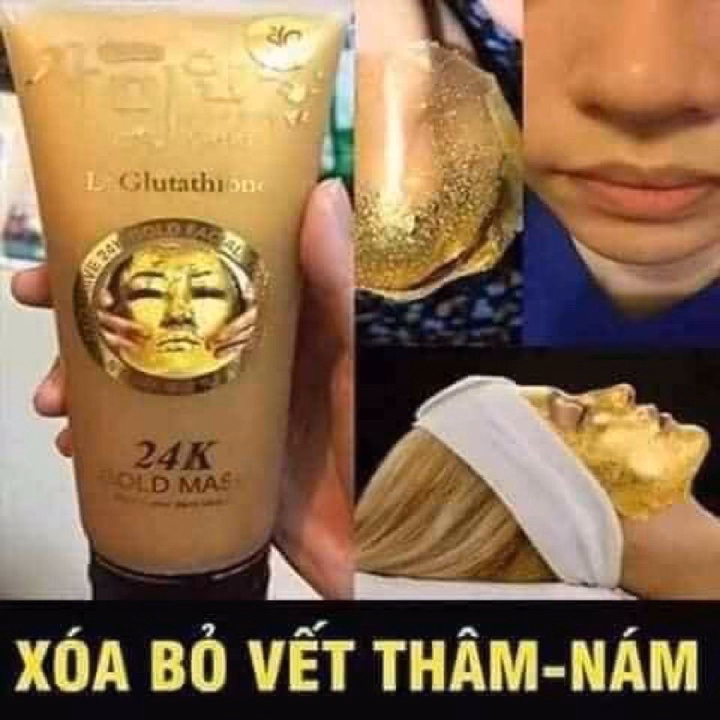 Mặt Nạ Vàng Collagen Tinh Chất 24K - Gdn - Ảnh 7