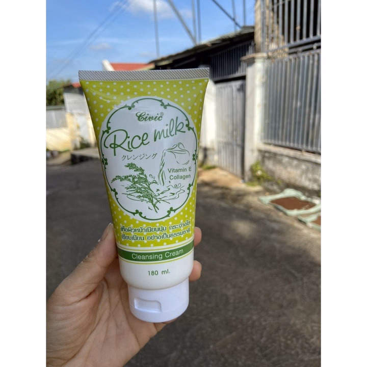 Sữa Rửa Mặt Gạo Civic Rice Milk Chính Hãng Thái Lan 180Ml Ctb09 - Bechip - Ảnh 4