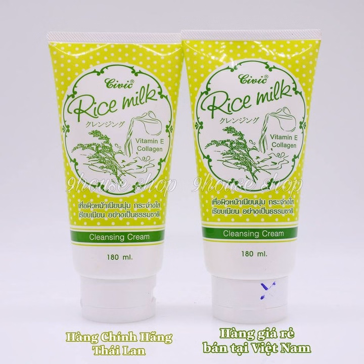 Sữa Rửa Mặt Gạo Civic Rice Milk Chính Hãng Thái Lan 180Ml Ctb09 - Bechip - Ảnh 8
