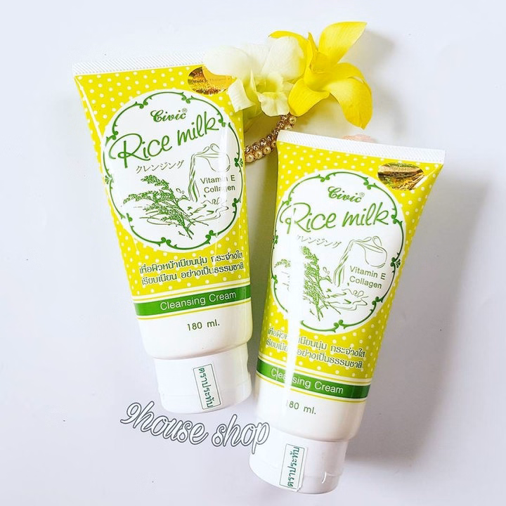 Sữa Rửa Mặt Gạo Civic Rice Milk Chính Hãng Thái Lan 180Ml Ctb09 - Bechip - Ảnh 9