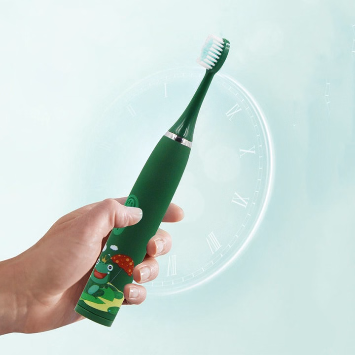 Bàn Chải Đánh Răng Trẻ Em Bằng Điện Tặng Kèm 5 Đầu Bàn Chải Thay Thế 56550 - Lady'S Passion - Ảnh 3