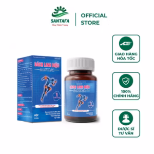 Viên Uống Giảm Đau Xương Khớp Thảo Dược Bách Linh Diệu Santafa - Hộp 30 Viên - Santafa