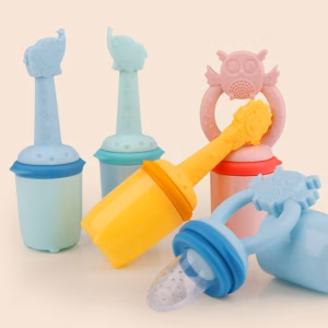 Túi Nhai Ăn Dặm Silicon Cao Cấp Xuất Hàn Hình Thú Cho Bé 6-12 Tháng 56747 - Lady'S Passion