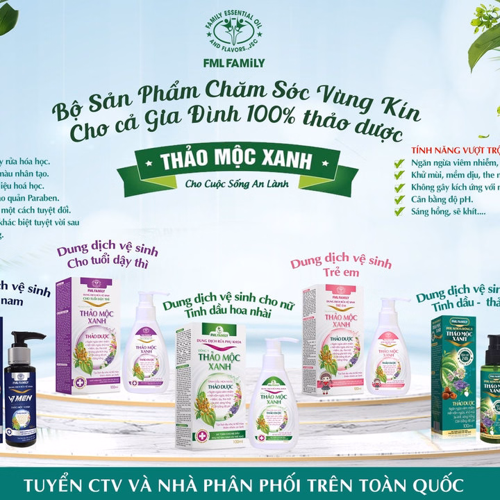 Dung Dịch Rửa Phụ Khoa 100Ml-Thảo Mộc Xanh - Ảnh 3