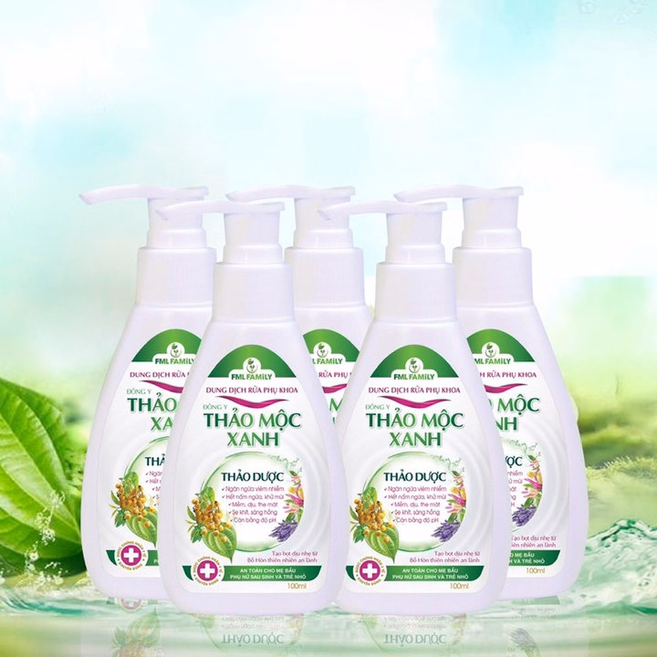 Dung Dịch Rửa Phụ Khoa 100Ml-Thảo Mộc Xanh - Ảnh 2