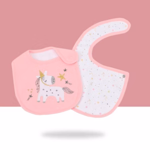 Set 2 Yếm Cho Bé Vuông Có Cúc Bấm Sunnozy 30070 - Lady'S Passion