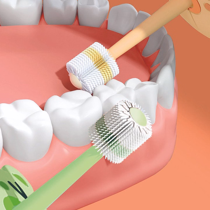 Bàn Chải Đánh Răng Trẻ Em 360 Độ Xuất Hàn 02373 - Lady'S Passion - Ảnh 5