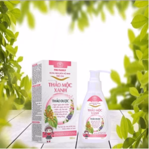 Dung Dịch Vệ Sinh Trẻ Em 100% Thảo Dược 100Ml -Thảo Mộc Xanh