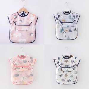 Áo Yếm Ăn Dặm Có Máng Cộc Tay Cao Cấp 57048 - Lady'S Passion