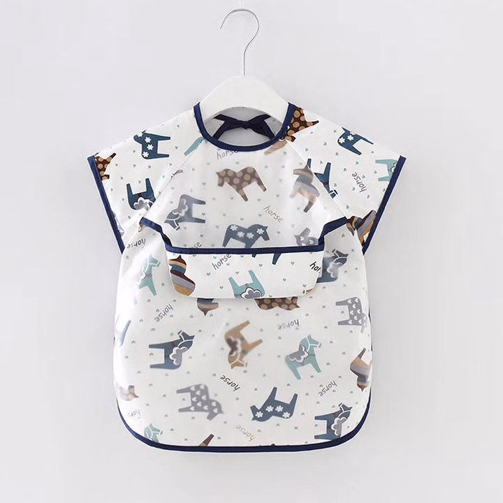 Áo Yếm Ăn Dặm Có Máng Cộc Tay Cao Cấp 57048 - Lady'S Passion - Ảnh 4