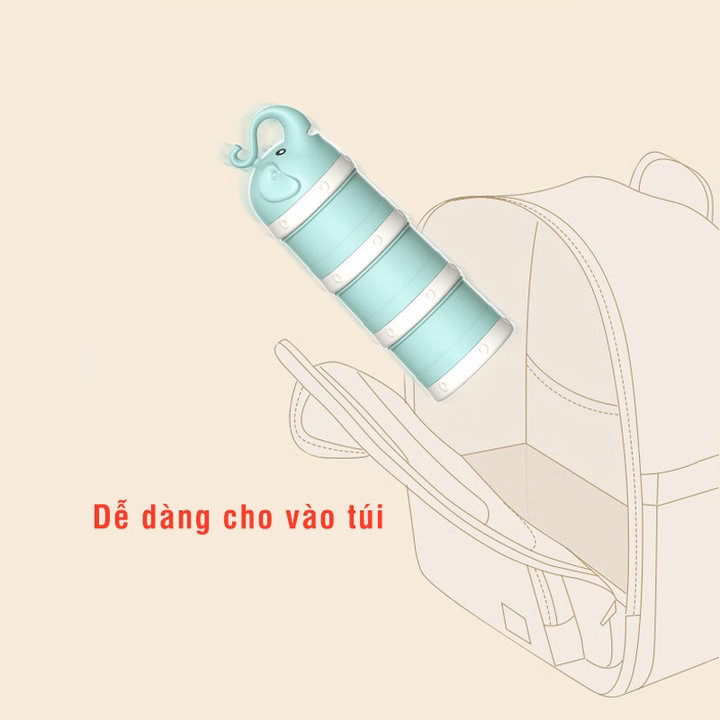 Bình Chia Sữa 3 Tầng Misuta 55256 - Lady'S Passion - Ảnh 3